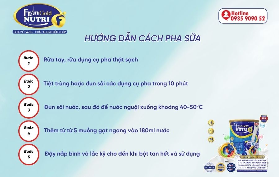 Sữa Dinh Dưỡng Y Tế FranGold Nutri F