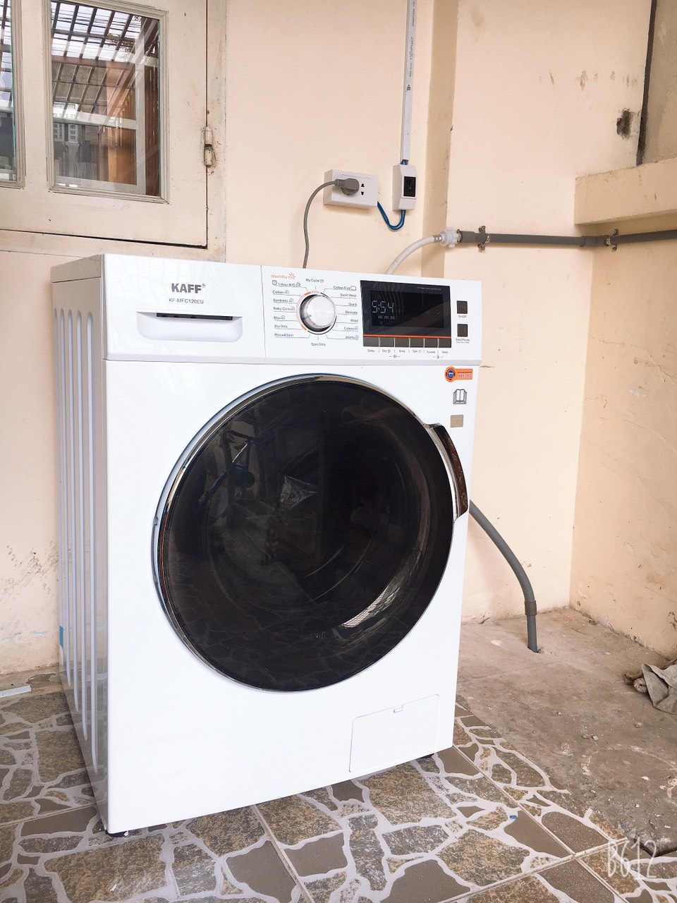 Máy giặt sấy kết hợp KAFF KF-MFC120EU - Hàng Chính Hãng
