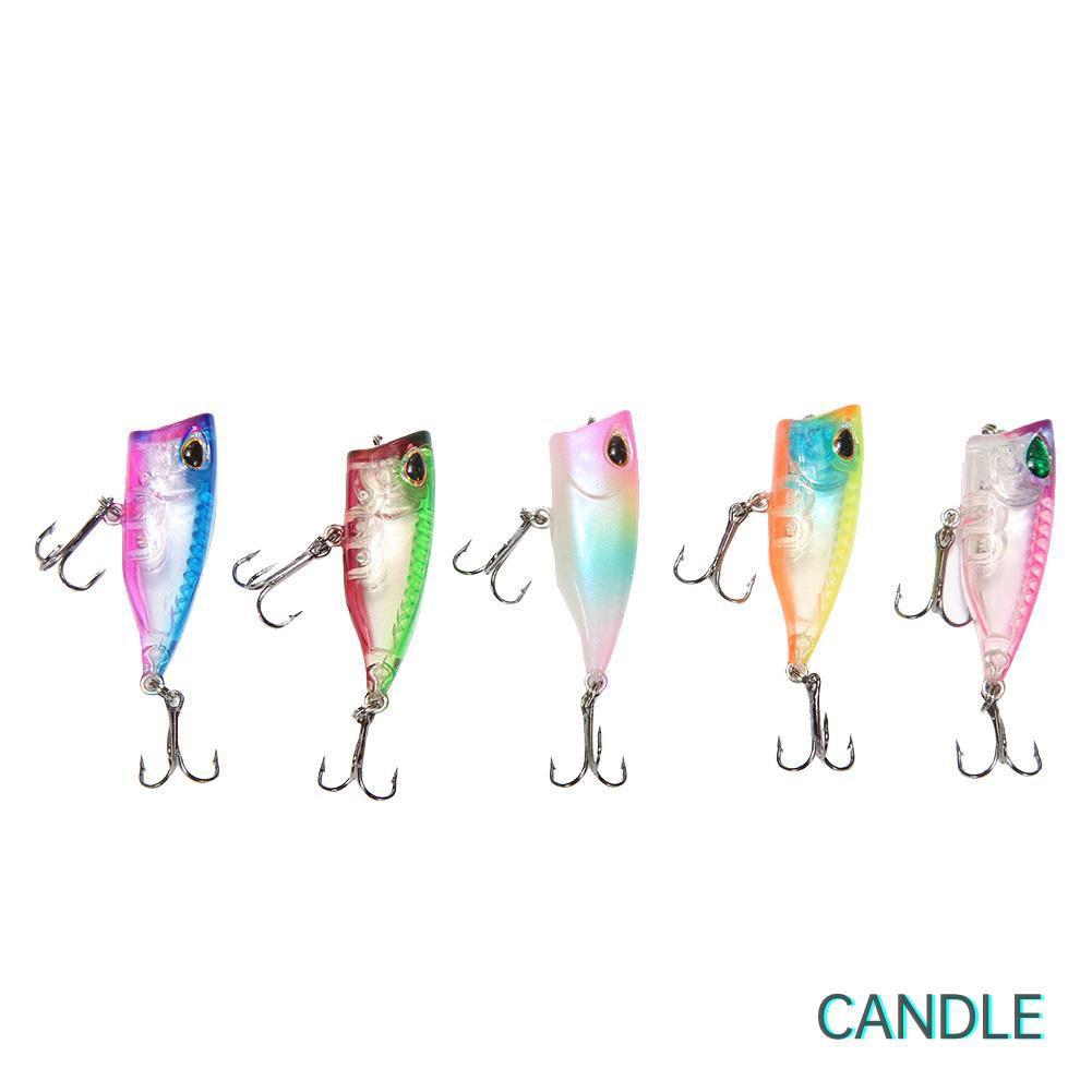 Set 5 Mồi Câu Cá Giả 4cm 3.5g