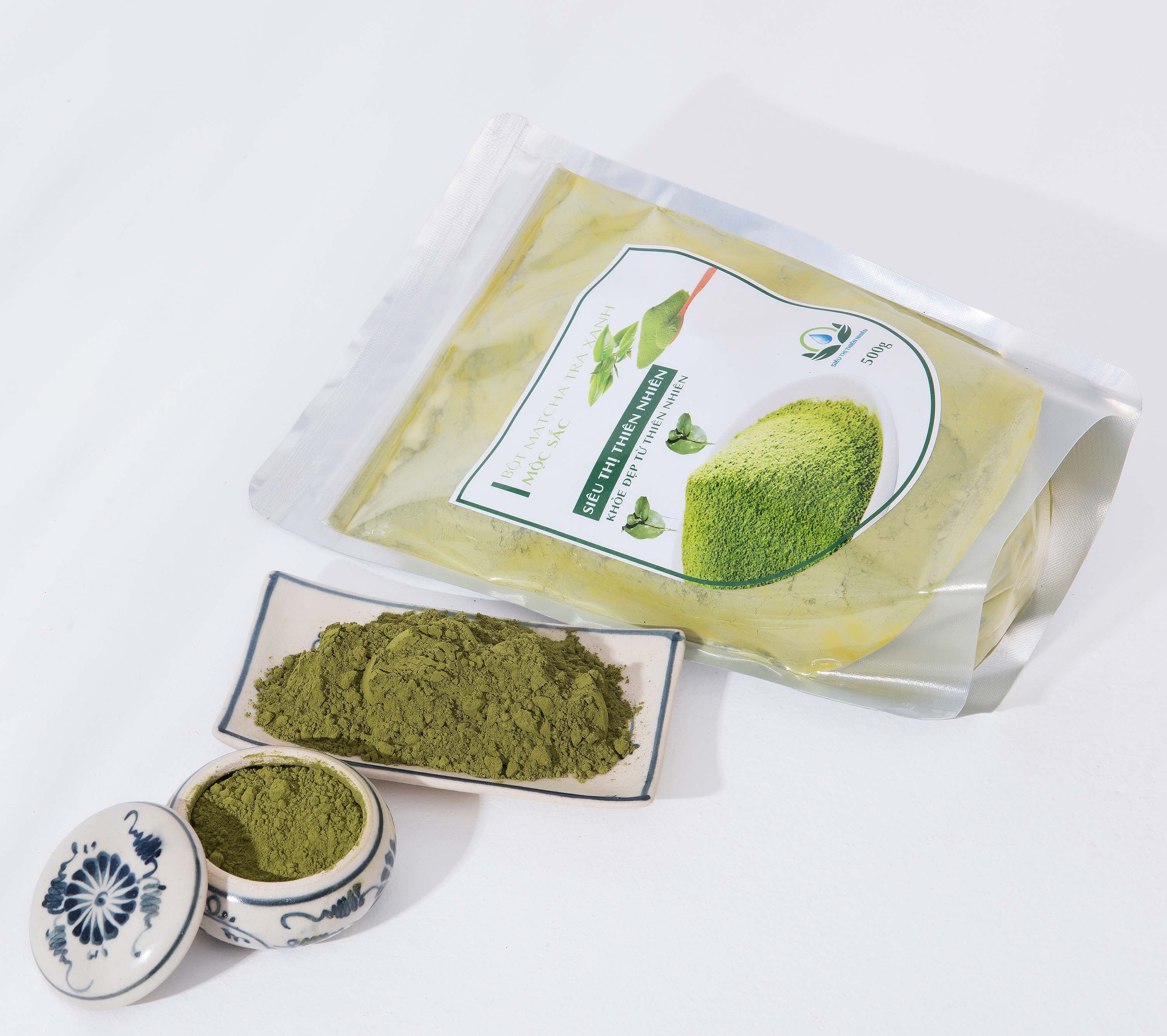 Bột Matcha Trà Xanh Mộc Sắc Nguyên Chất