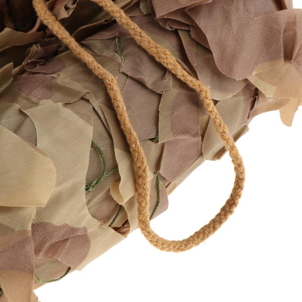 Premium Woodland Camouflage Netting Leaves Shooting Watch Blind Net Tarp Cover