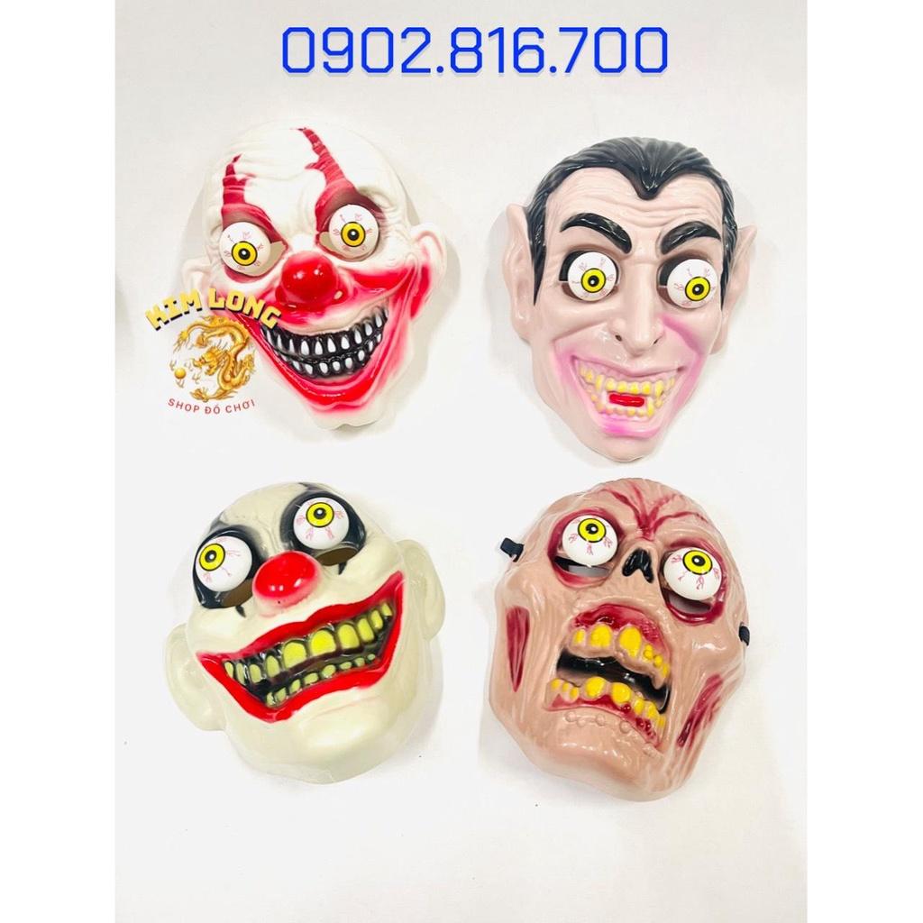 Mặt nạ ma mắt lồi hoá trang cho trẻ em và người lớn dịp lễ hội Halloween