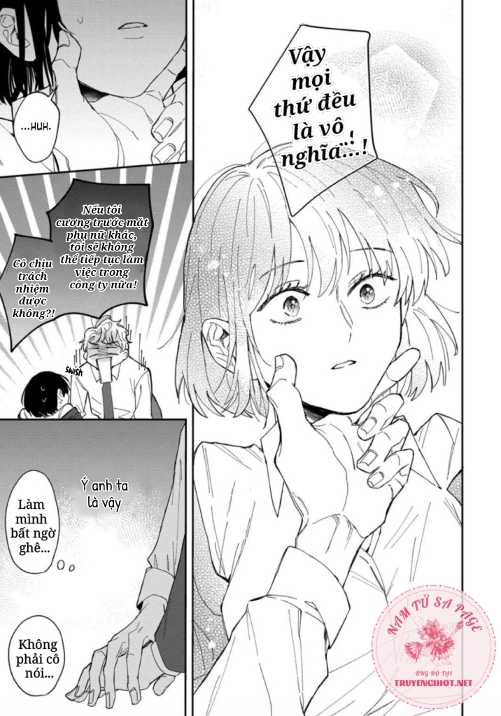 tôi không thể chỉ biết yêu thôi - cấp trên hay soi mói và cấp dưới nghiện mùi chapter 3 21