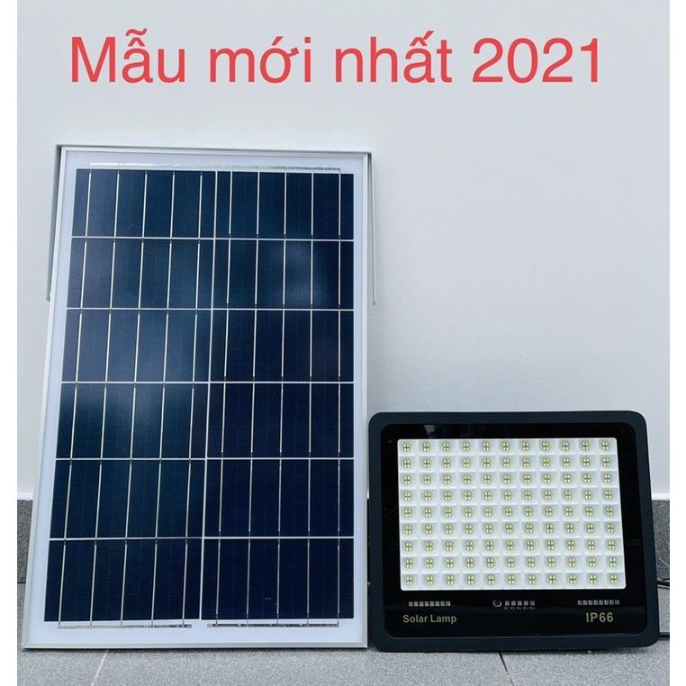 Đèn năng lượng mặt trời 200W mắt lồi sáng xa rộng sáng liên tục 12 tiếng chống nước IP67