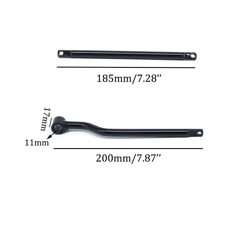 Bộ khung kẹp túi gắn yên xe mô tô Honda Harley Yamaha