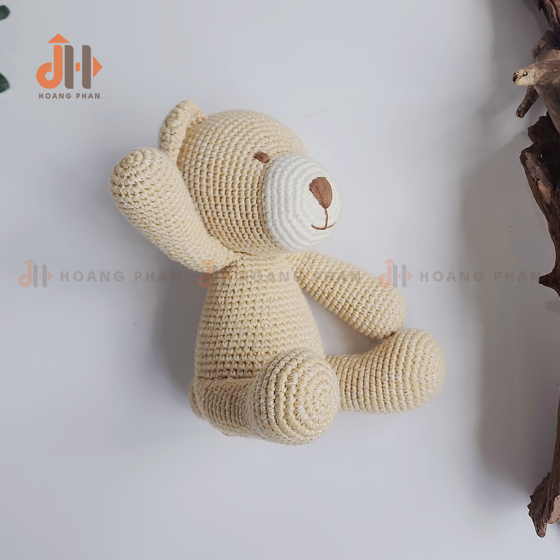Thú bông móc len - Gấu Poppy thân thiện