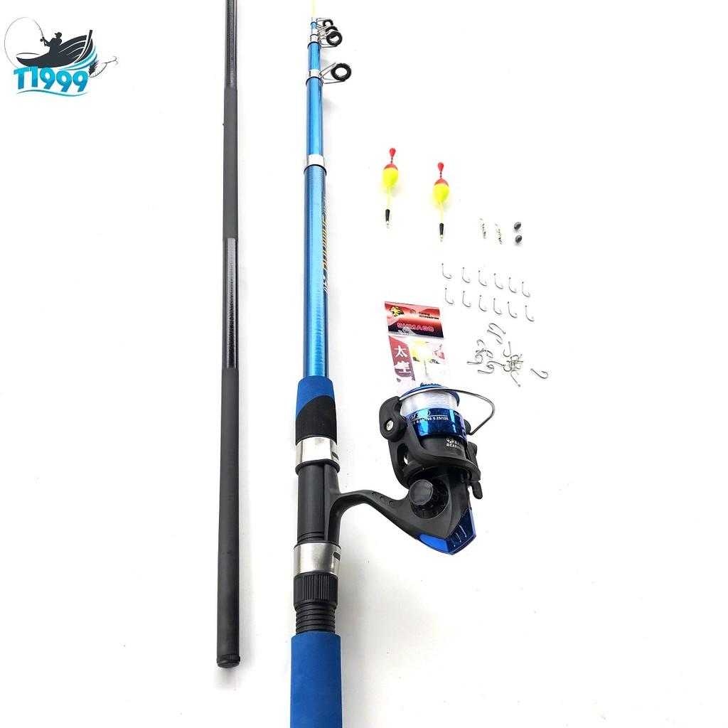 Bộ cần câu máy shimano rút gọn , kèm phụ kiện , đặc biệt tặng 1 cần tay shimano 2m7 - - Top1VN