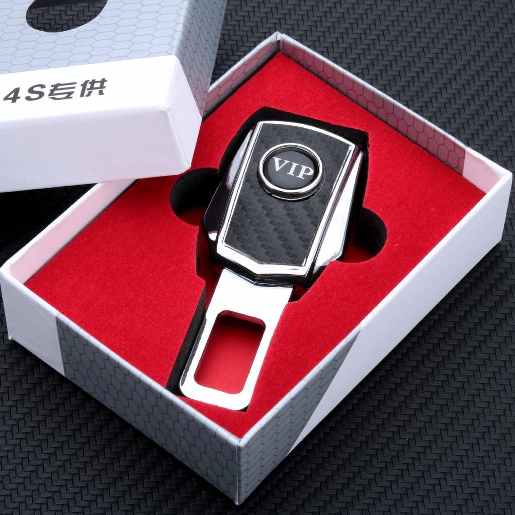 Chốt An Toàn Cho Xe Ô Tô, Đai Ngắt Chuông Cảnh Báo Logo Hãng Xe Hyundai, Kia, Toyota, Mazda, Honda, Ford,...