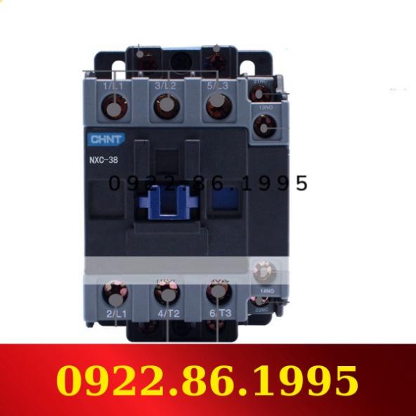 HàngNeW Khởi động từ, Contactor CHINT 3P 38A NXC-38 mới