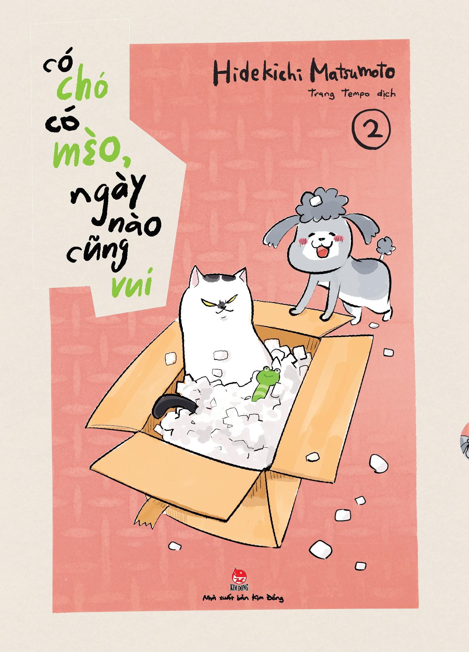 Có Chó Có Mèo, Ngày Nào Cũng Vui - Tập 2 - Tặng Kèm Bookmark