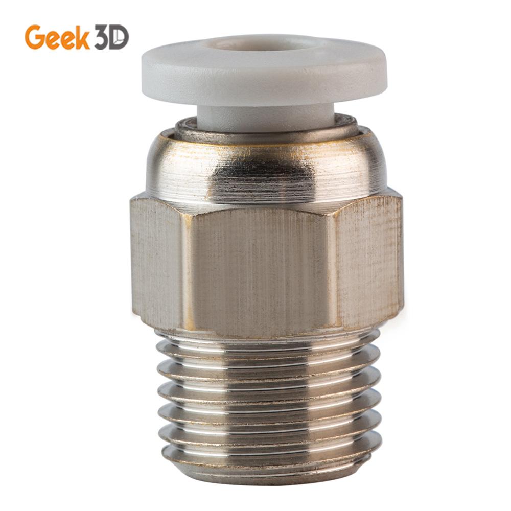 Ma Kết Bowden Ptfe Tubing XS Serie 1M Tube Fit nhanh 1PCS FITTING PNEUMATIC FITS 1,75mm Filament Máy in 3D
