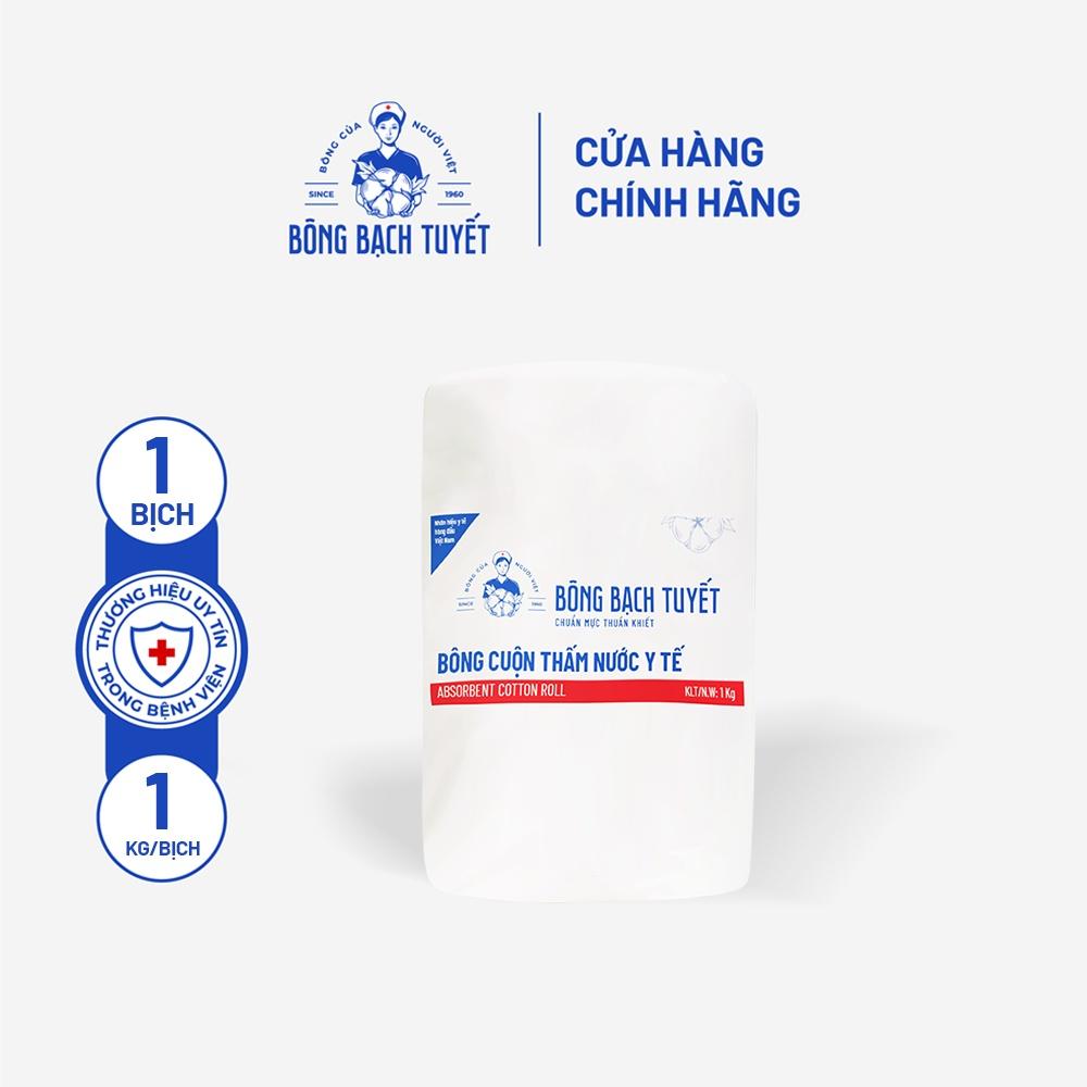 Bông y tế Bông Bạch Tuyết 1Kg - M