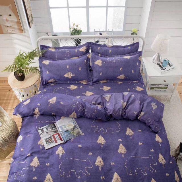 BỘ CHĂN GA VÀ VỎ GỐI POLY COTTON