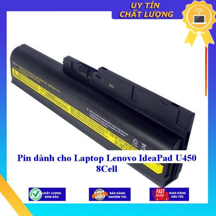 Pin dùng cho Laptop Lenovo IdeaPad U450 - Hàng Nhập Khẩu  MIBAT800