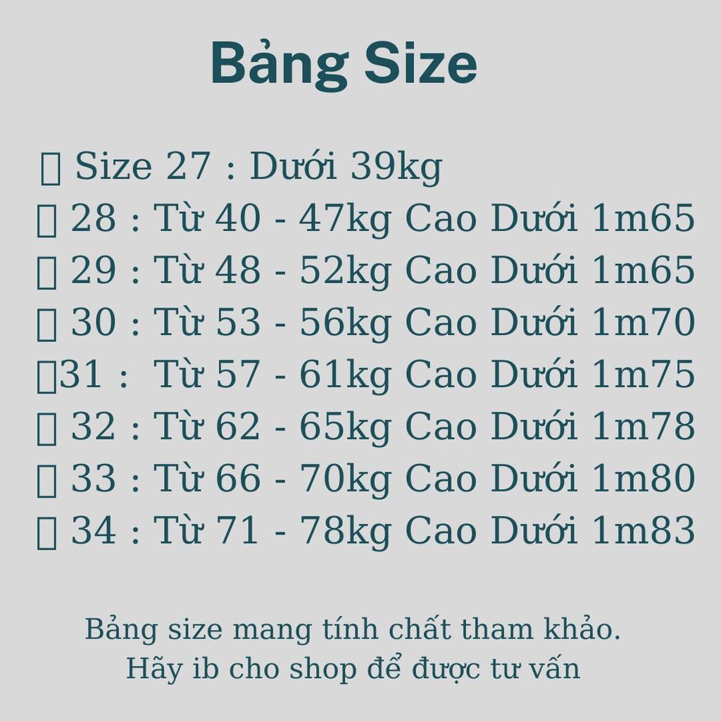 Quần short jean nam, quần đùi nam chất liệu bò mềm mịn