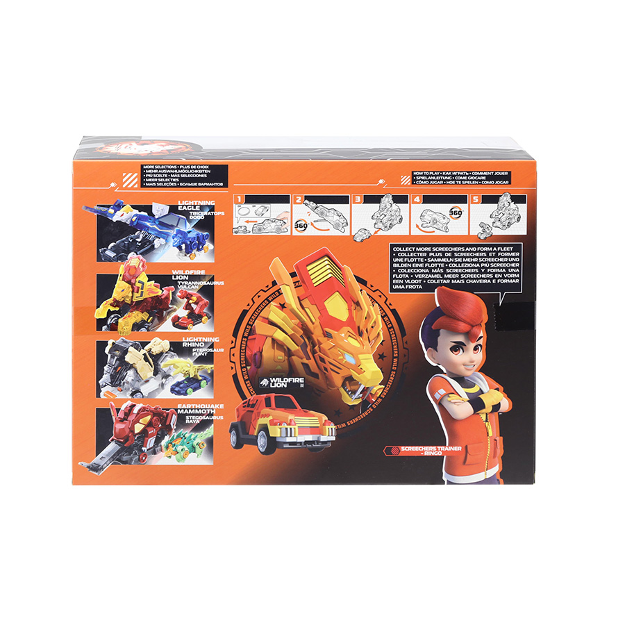 Đồ Chơi Theo Phim Sư Tử Cuồng Hỏa SCREECHERS WILD 4 EU685302