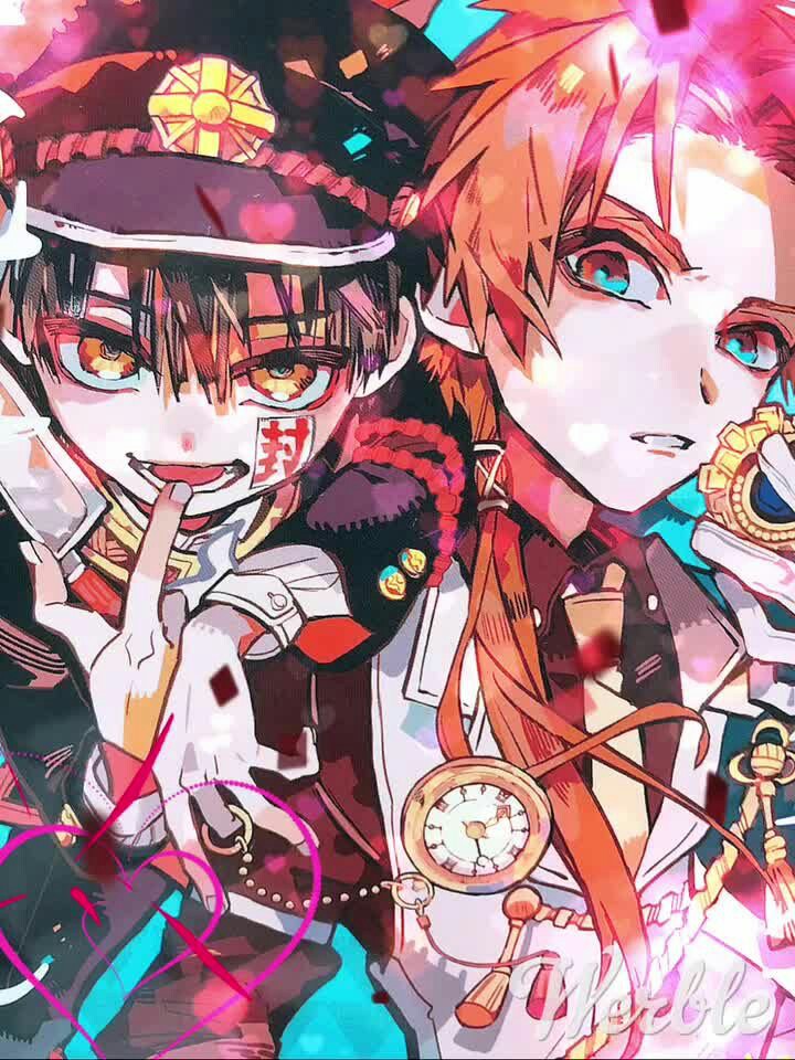 Tranh Poster Jibaku Shounen Hanako-kun khổ A4