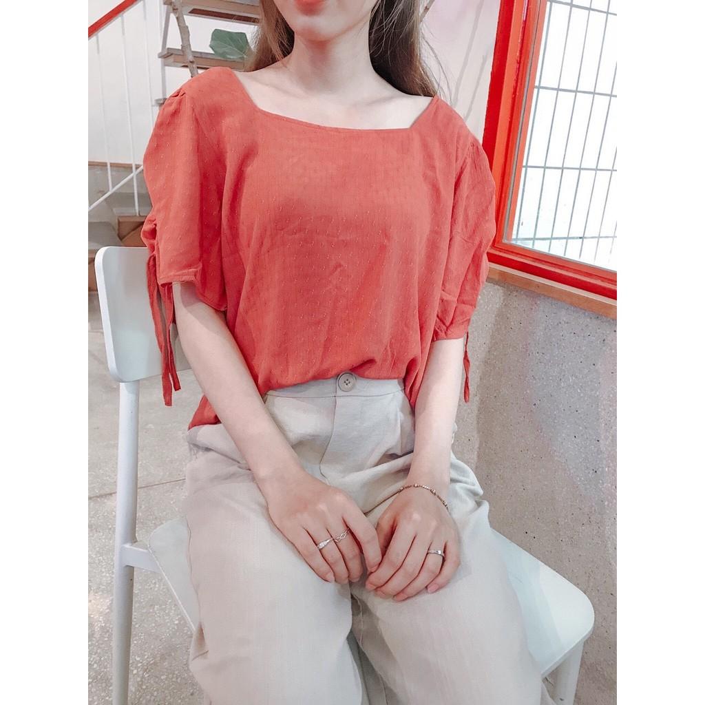 ÁO KIỂU RÚT DÂY Ở TAY