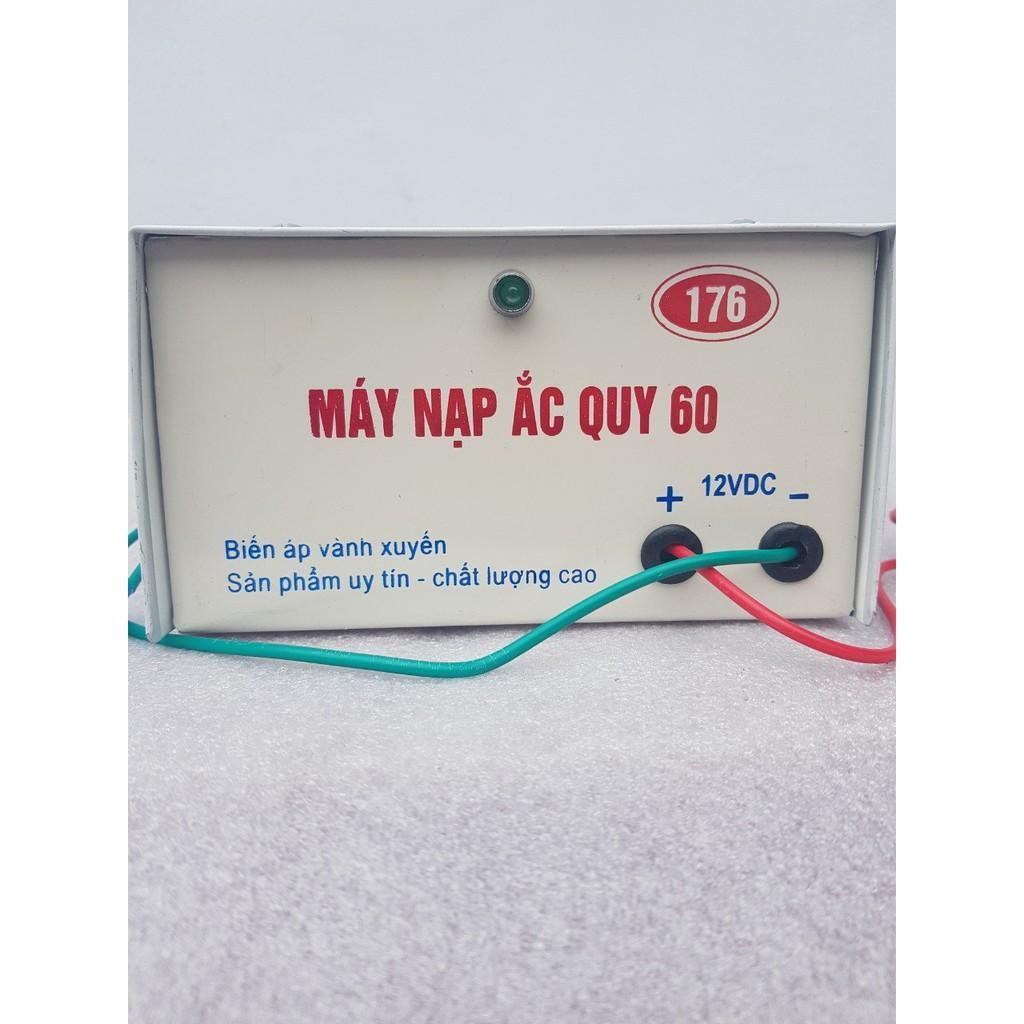 Sạc ắc quy 12v tự ngắt nạp bình từ 1 - 60 Ah