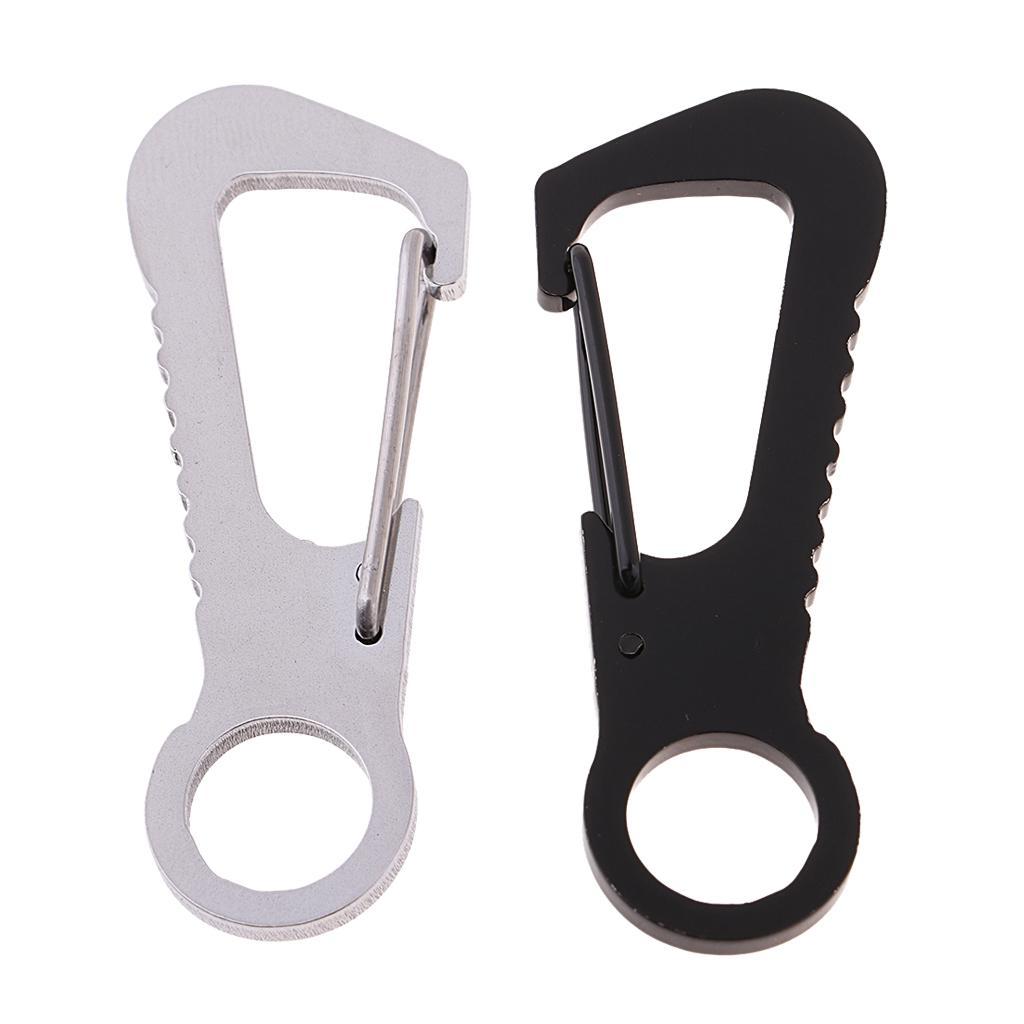 Outdoor Keyring Buckle Quick Release Hooks Key Organizer Holder Camping Hiking Equipment