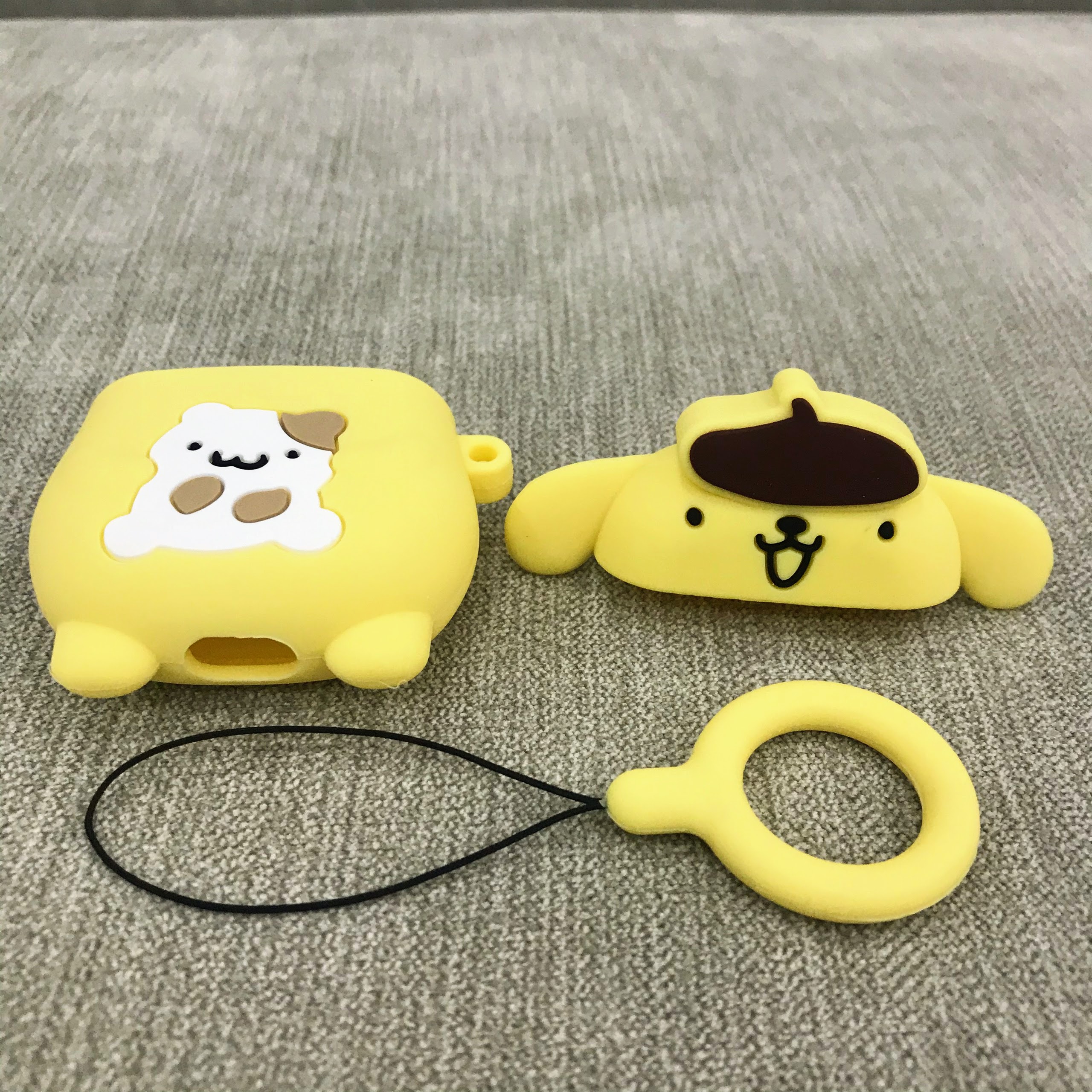 Case Dành Cho Airpods 1 / 2 - Ốp Bảo Vệ Chất Lượng Cao Cấp Dành Cho Airpods 1 / Airpods 2 - Chó Pudding