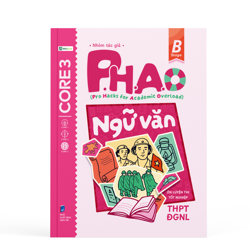 Sách - P.H.A.O Ngữ văn Ôn luyện thi tốt nghiệp THPT, ĐGNL