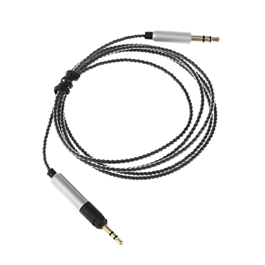 Upgrade Extension Cable Lead for Sennheiser HD598, HD558, HD518 Headphones Tangle-Free Premium Headphone Replacement Audio Cord 1.2m