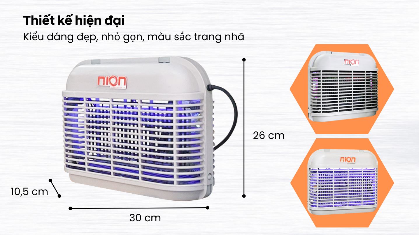 Đèn bắt muỗi NION CN100 Pro - Hàng chính hãng