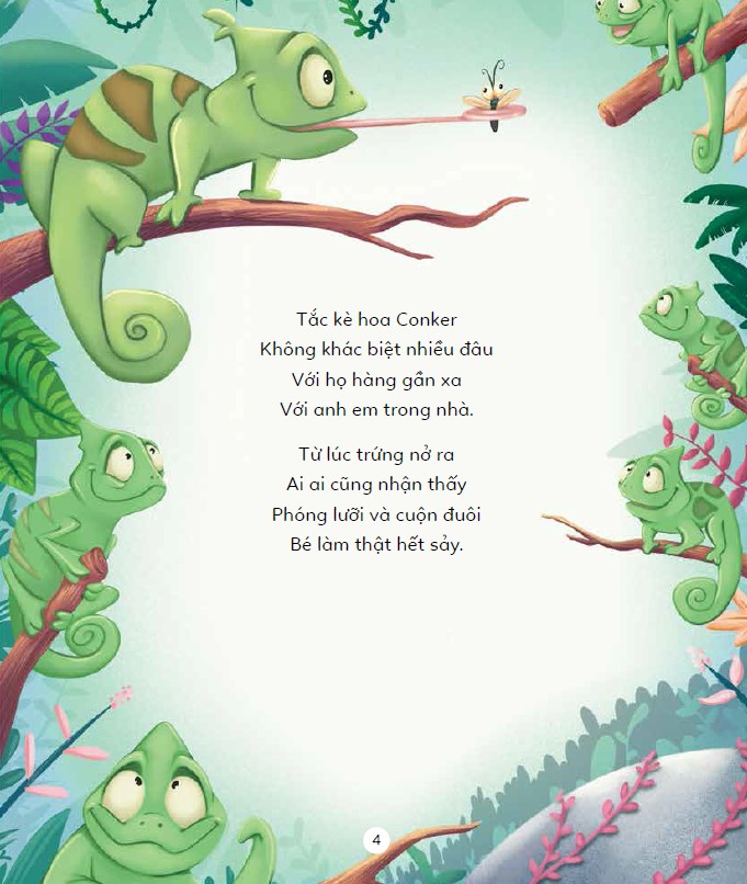 Tắc kè hoa Conker - Bộ sách Khác Biệt Thật Là Tuyệt - Bản Quyền