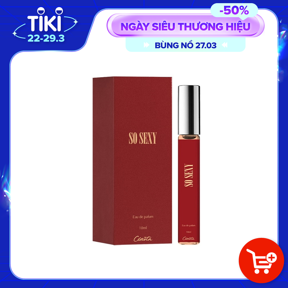 Nước hoa mini dạng lăn Cenota So Sexy 10ml Chính Hãng Cá Tính Đầy Mê Hoặc