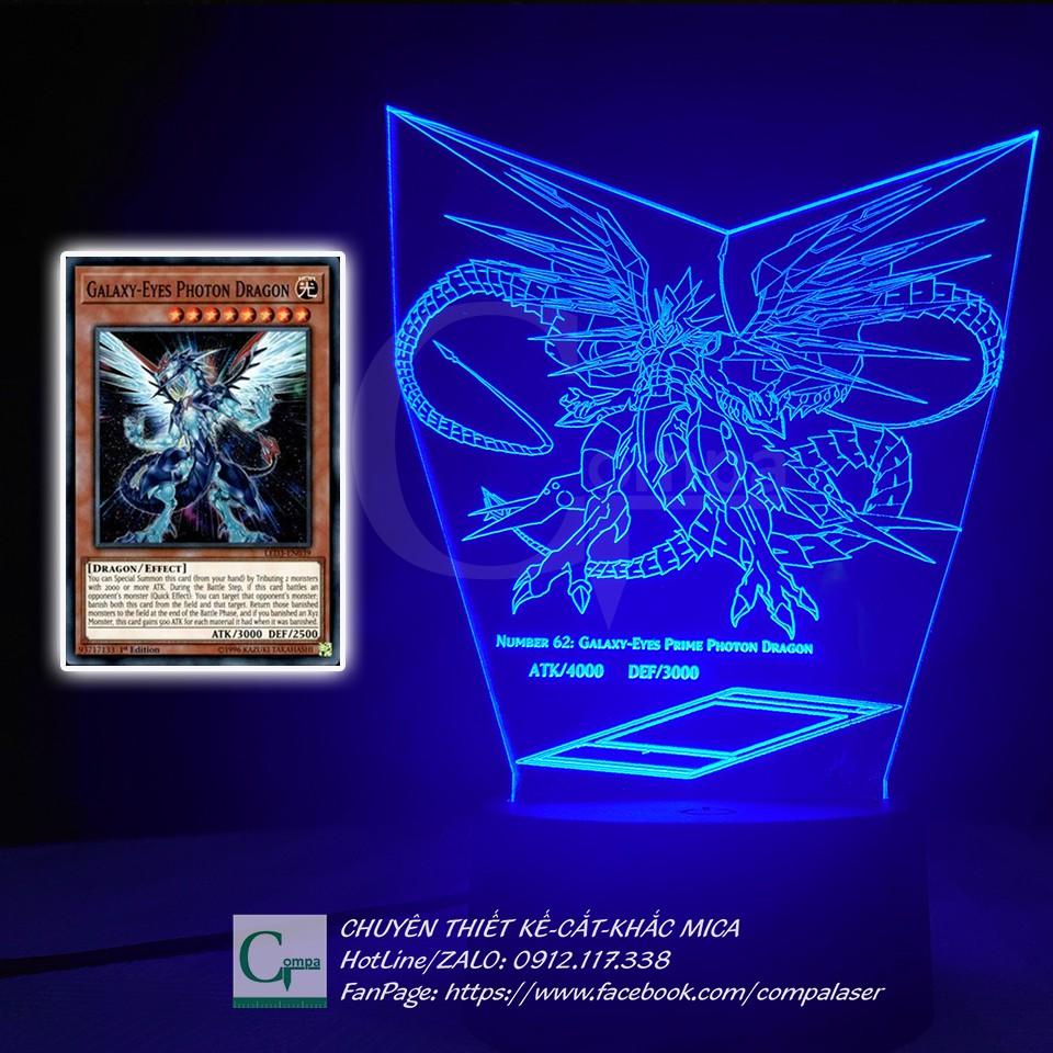 Đèn Ngủ Yugi-Oh Number 62 Galaxy-Eyes PrimePhoton Dragon Type 01