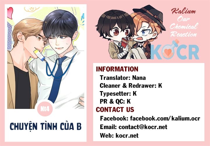 Chuyện tình của B chapter 16.01