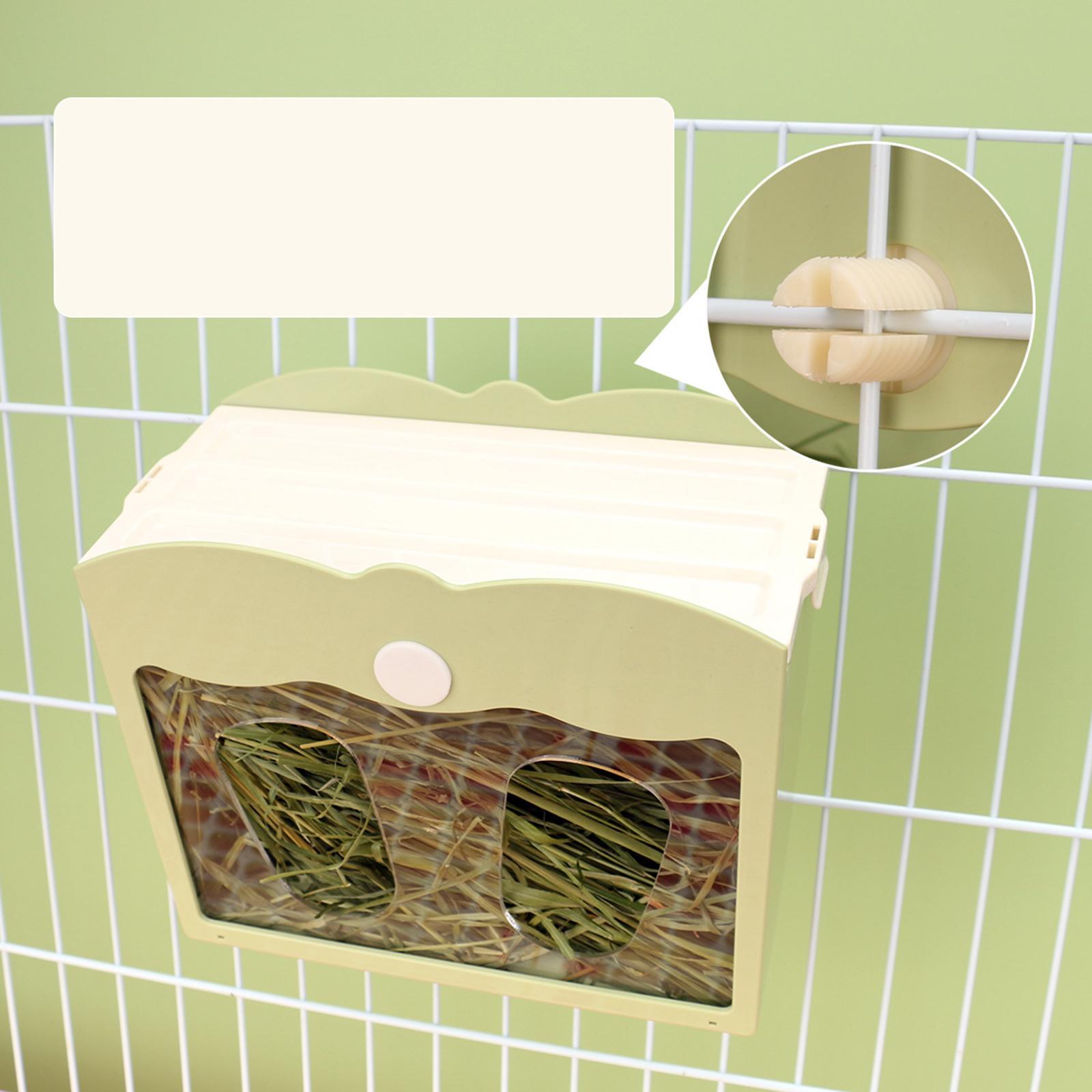 Rabbit Hay Feeder Rabbit Feeder Durable Hay Holder Feeding Manger for Bunny Hedgehog Ferret Small Animals Guinea Pig