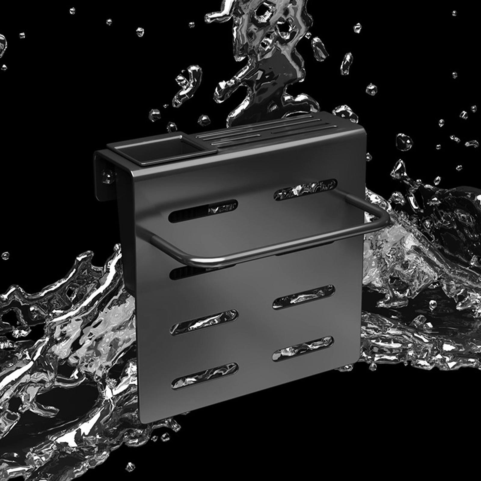 Kitchen Knife Holder Save Space Kitchen Utensil Shelf Knife Stand for Home