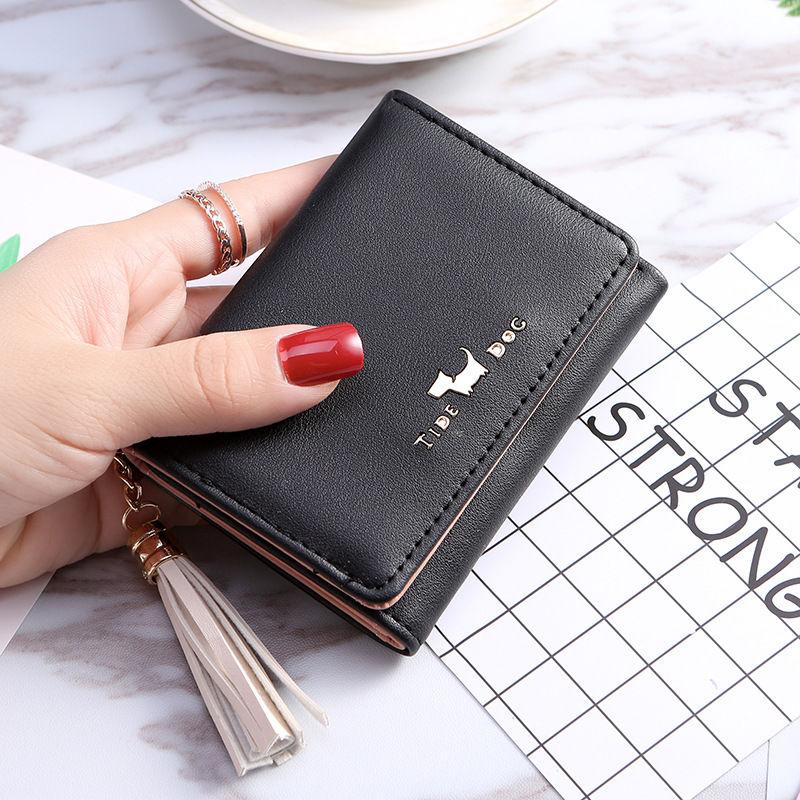 Women's Short Folding Wallet Simple Mini Wallet
