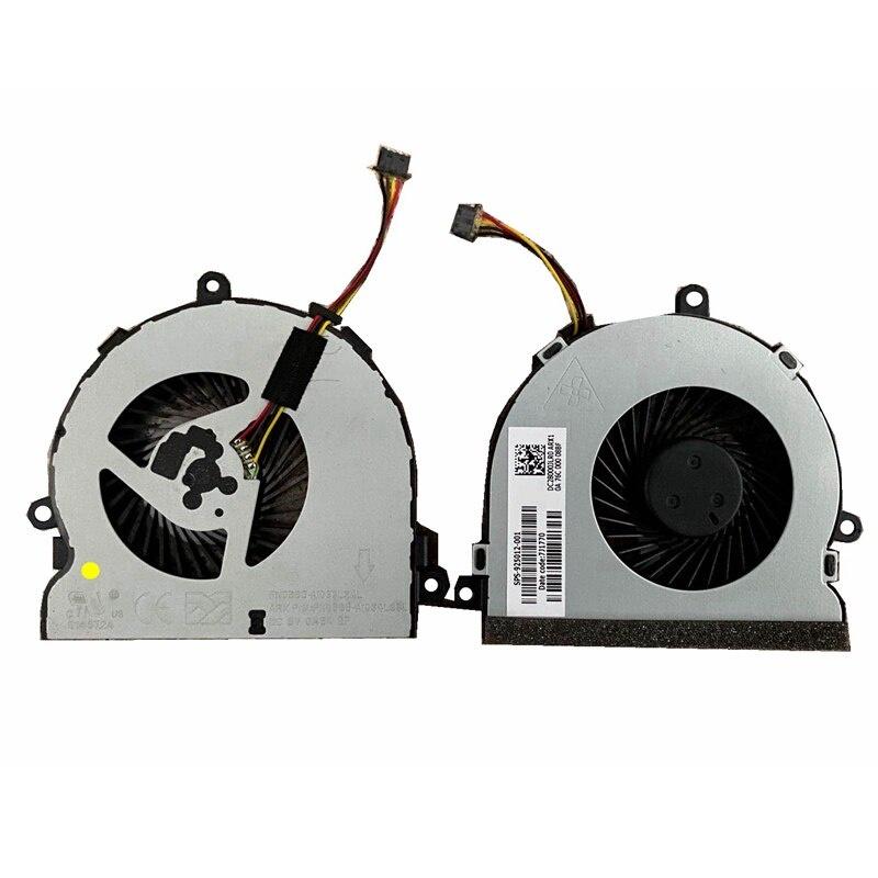 Notebook Computer Replacements Cpu Cooling Fans Fit For HP 15-ay009 14-R020 TPN-C116 TPN -C125 Laptops Cooler Fan