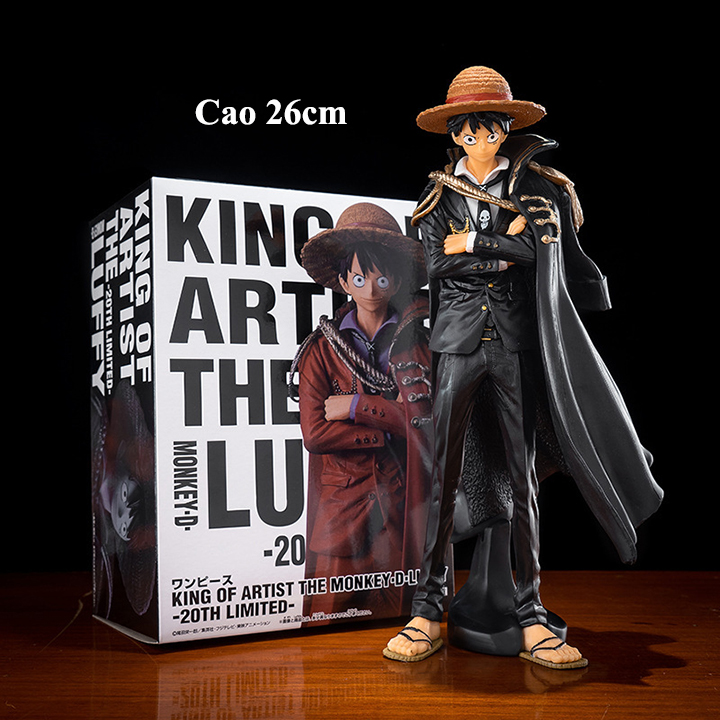 Mô Hình One Piece Luffy Áo Choàng. Đồ Chơi Mô Hình Anime. Sản phẩm đồ chơi cao cấp bày Taplo ô tô, tủ sách. Decor trang trí phòng khách, bàn làm việc…Làm quà tặng cho trẻ em cũng cực kỳ dễ thương.