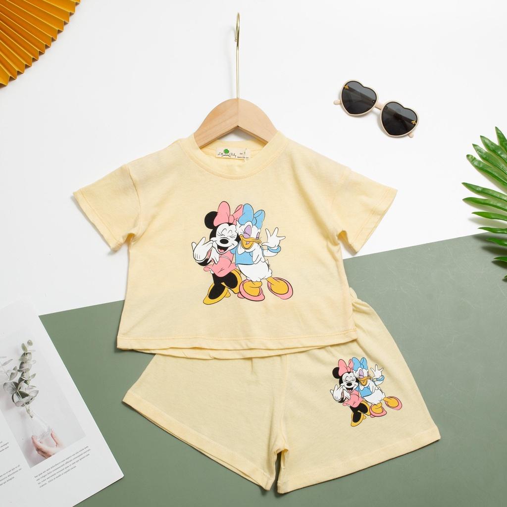 : Bộ Bé Gái In Hình Elsa, Pony BBG2302 Thương Hiệu Litibaby Size 1-5, Dành Cho Bạn Từ 11kg -20kg