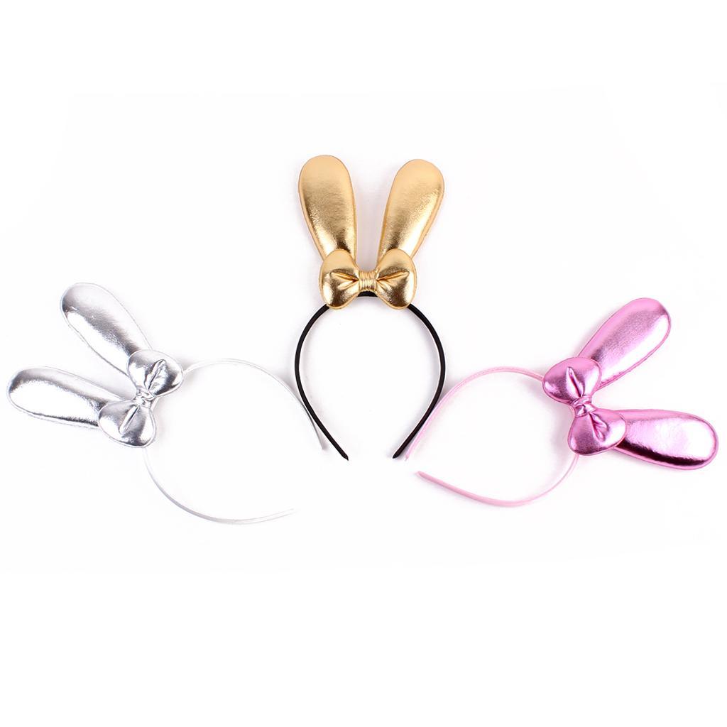 Headband Rabbit Ears Flower Costume Hair Band Hoop Accessories