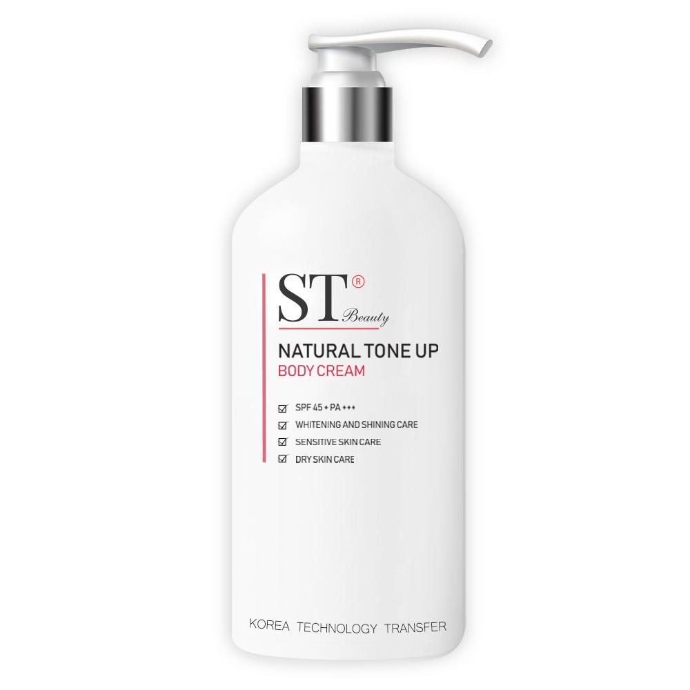 Kem Dưỡng Body ST Beauty Làm Trắng &amp; Bật Tông Da Tự Nhiên – Natural Tone Up Body Cream
