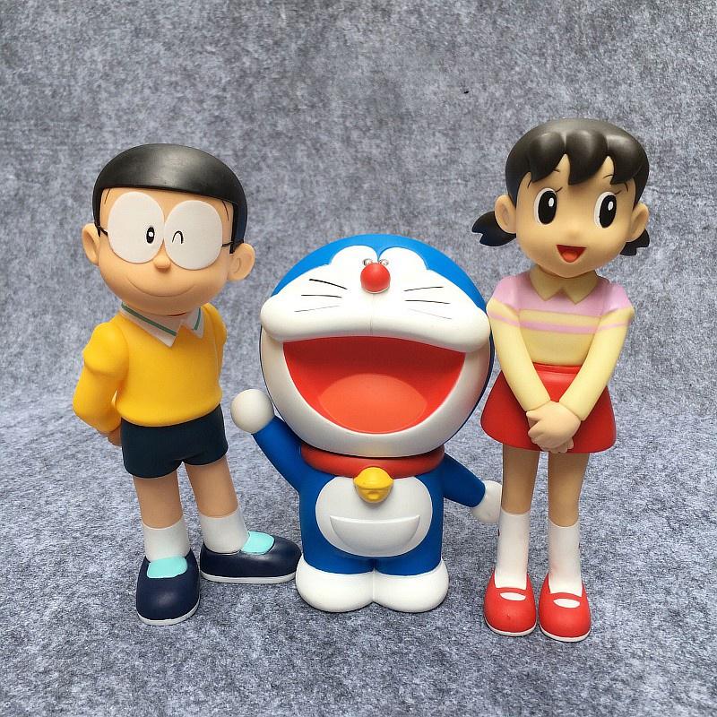 Mô hình doremon, nobita, xuka, chaien, xeko