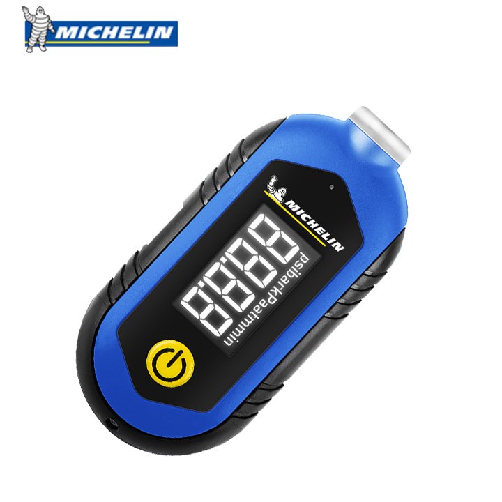 Đồng hồ đo áp suất lốp điện tử Michelin M2209 tích hợp bốn phạm vi đo Psi, Kpa, Bar, At (Kg/cm2)