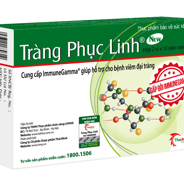 Thực Phẩm Chức Năng TRÀNG PHỤC LINH - Giải Pháp Hỗ Trợ Viêm Đại Tràng