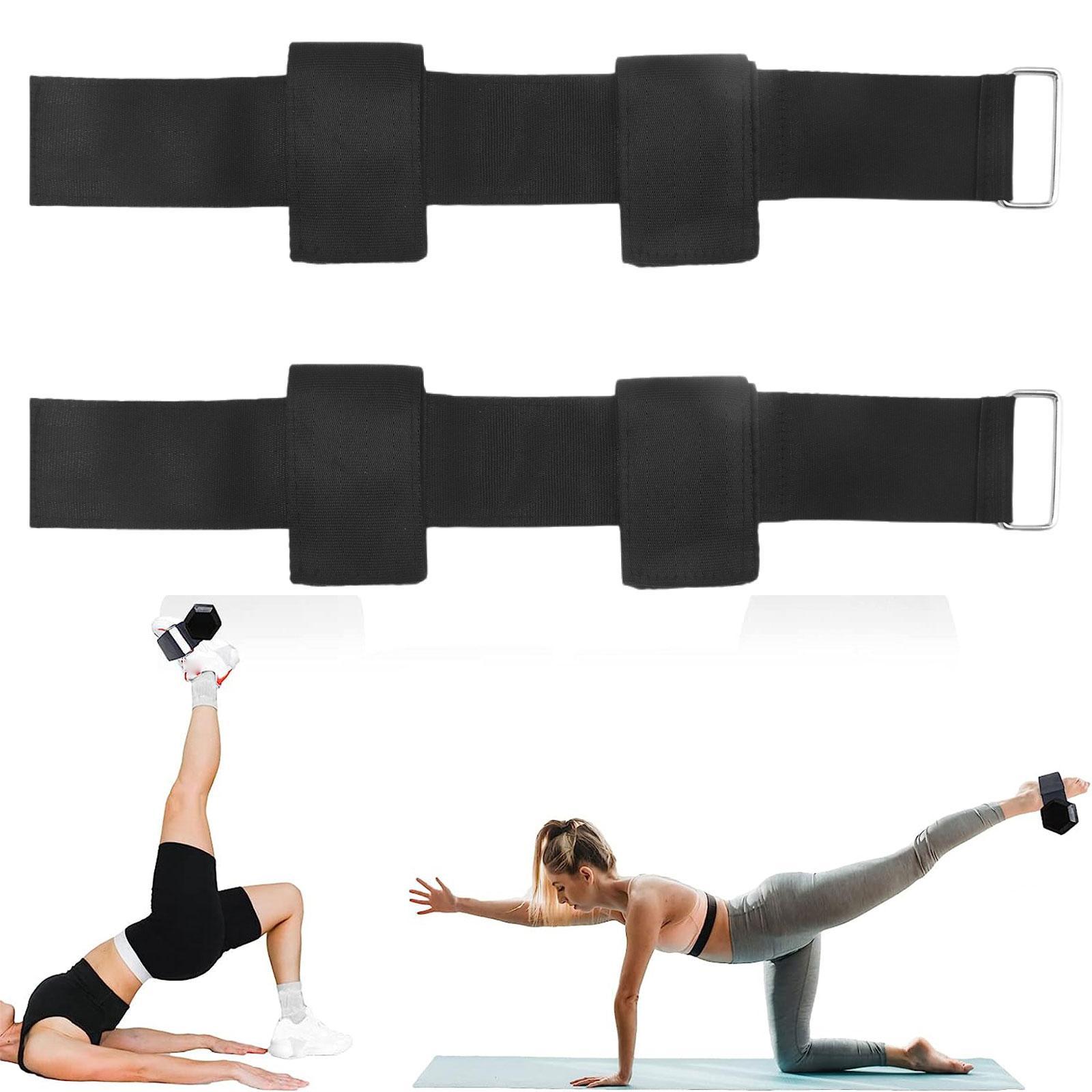 Dumbbell Ankle Strap Foot Strap Tibialis Trainer Leg Muscle Strengthen Training Calves Workout Equipment