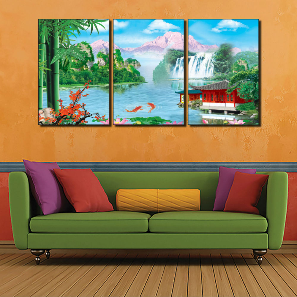 Tranh Treo Phong Thủy Nhà Cửa Q12B-ZTH