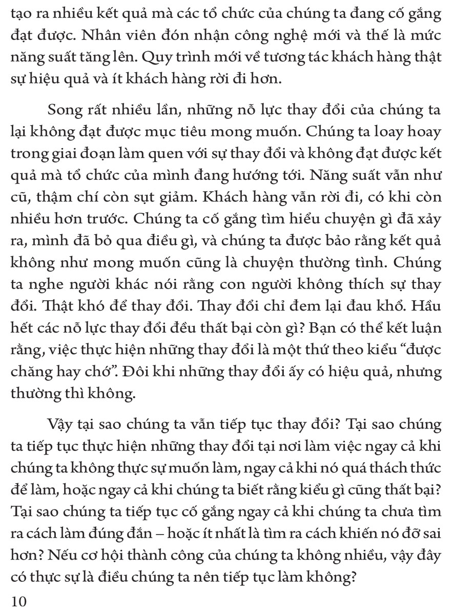 Quản Lí Quy Trình Và Con Người Để Thay Đổi Thành Công - ML