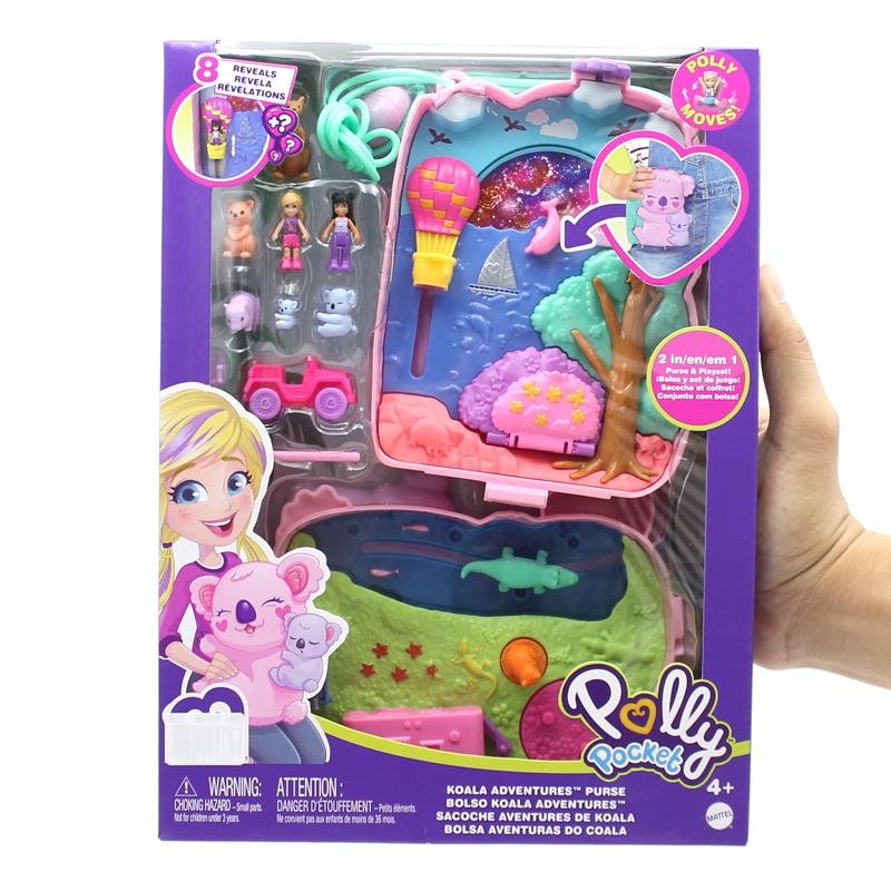 Đồ Chơi Túi Gấu Koala Đáng Yêu Koala Adventures Purse - Polly Pocket GXC95/GKJ63