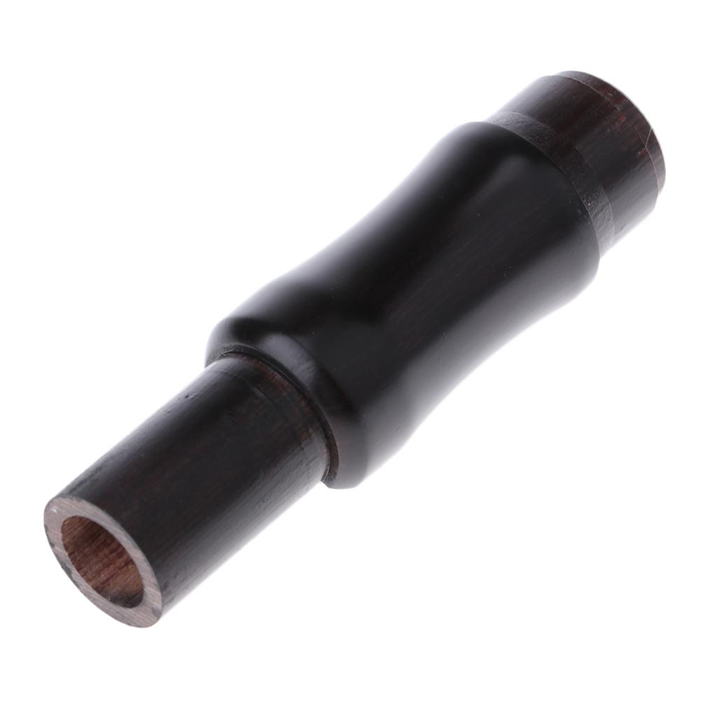 Wood Reel Seat Fishing Rod Fishing Pole Repair Part Dark Brown