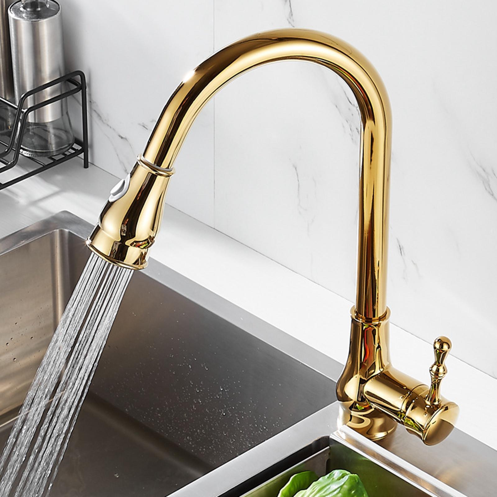 Flexible Kitchen Faucet Single Handle Tap High  Faucets for Hotel Kitchen Restaurant Bathroom