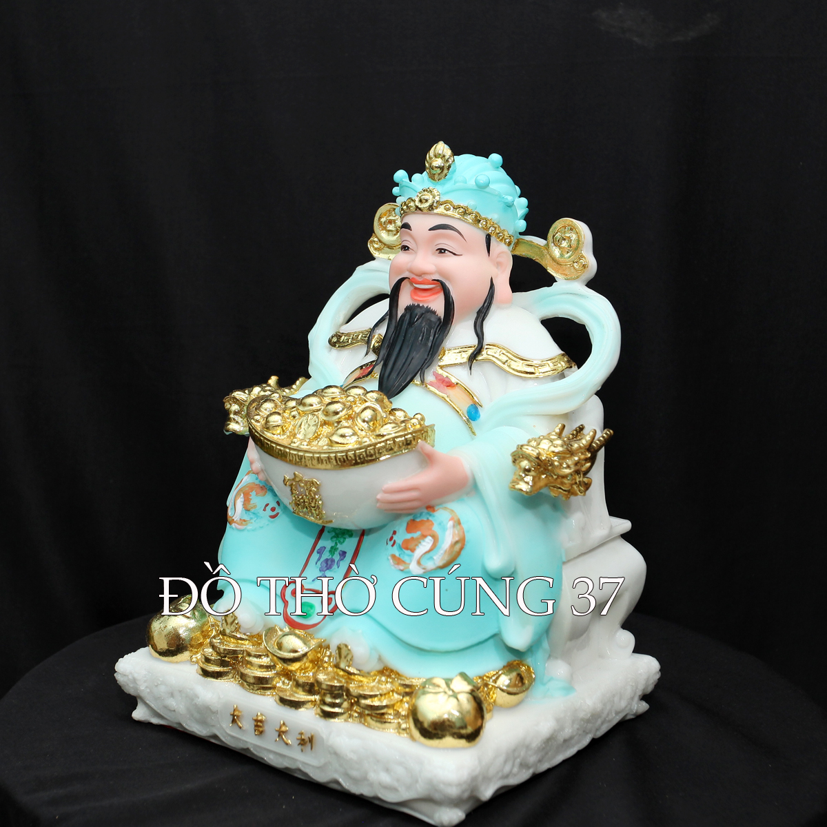 THẦN TIỀN PHÚ QUÝ MÀU XANH LAM